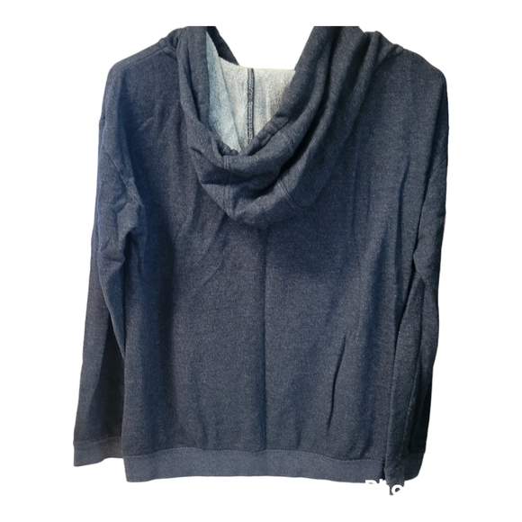 Roxy Zip up hoodie size small gray pink - Picture 2 of 9